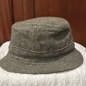 Vintage Donegal Tweed Bucket Hat - Handwoven in Ireland